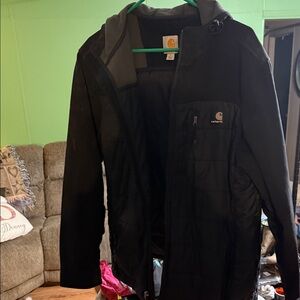 Carhartt Black Quilted Jacket